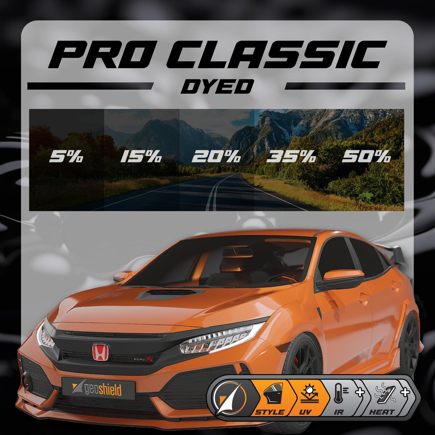 Pro Classic Front Windows Tinting